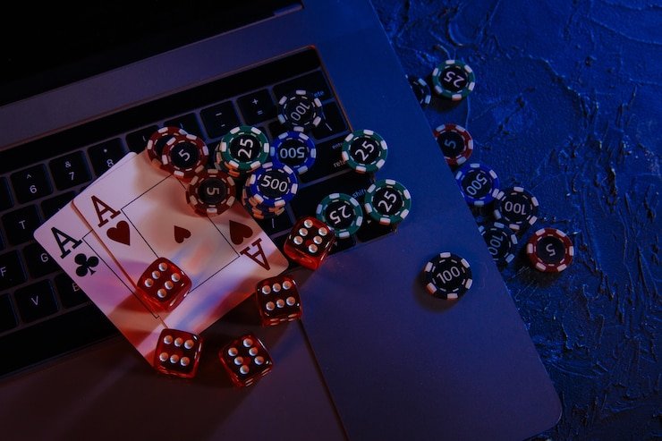 Antarmuka Dice Game pt777 dengan pilihan taruhan dan statistik permainan
